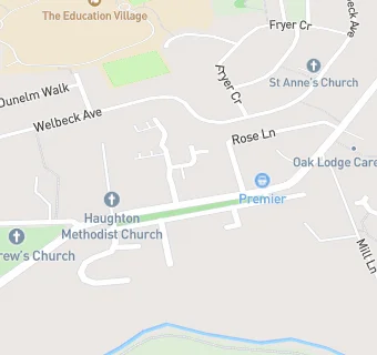 map for The Haughton Chippy