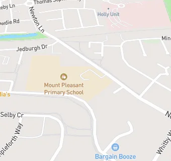 map for Mount Pleasant Primary School