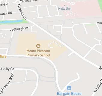 map for Mount Pleasant Primary School