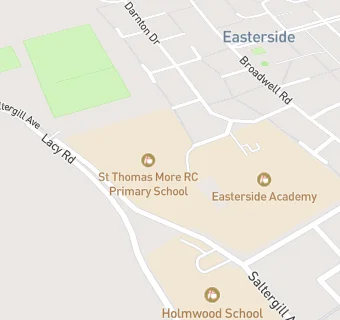 map for St Thomas More RC Primary School