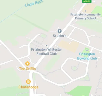 map for Frizington Chippy