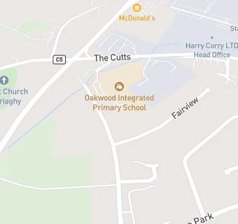 map for Little Saints Out of Schools