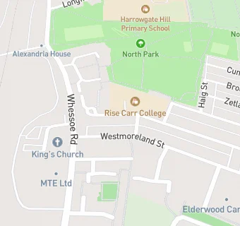 map for Rise Carr College