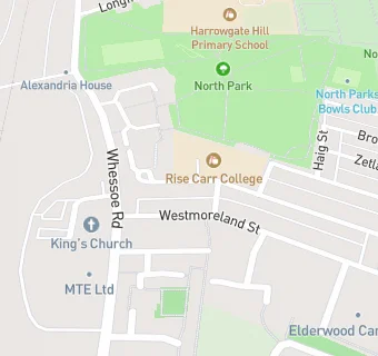 map for Rise Carr College