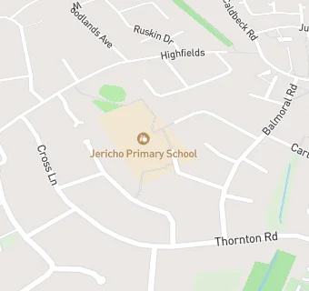 map for Jericho Primary School