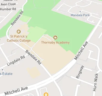 map for Thornaby Academy