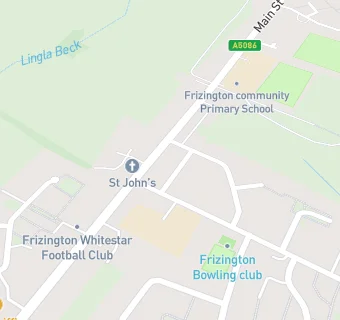 map for The Frizington Veterans Club