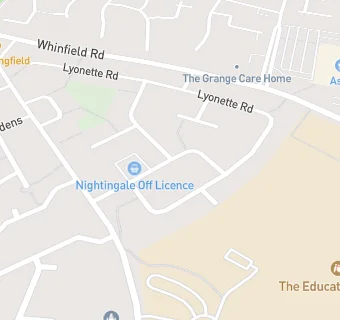 map for Nightingale Off Licence