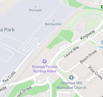 map for Railway Lodge Nursing Home