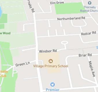 map for The Village Primary School