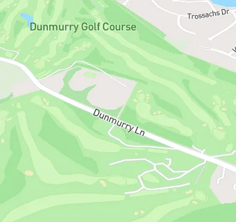 map for Dunmurry Golf Course