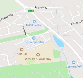 map for West Park Pharmacy