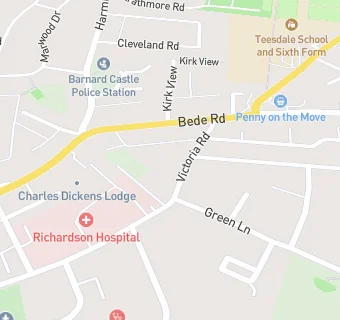 map for Richardson Community Hospital