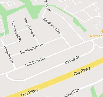 map for Norman Conquest Hotel