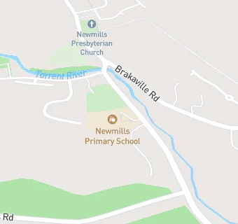 map for NEWMILLS PRIMARY SCHOOL