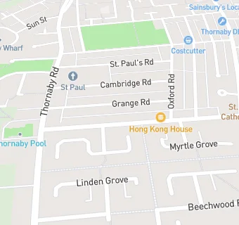 map for Lanehouse Road Dental Practice