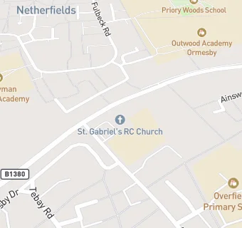 map for Saint Gabriel's Catholic Voluntary Aided Primary School