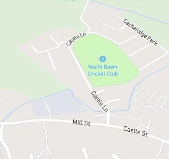 map for NORTH DOWN CRICKET CLUB