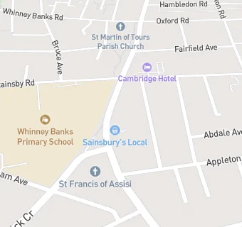 map for Acklam Road Pharmacy