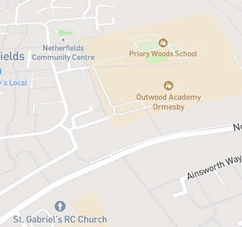 map for Ormesby School