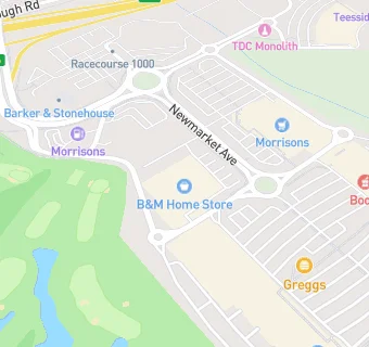 map for B&M Stores