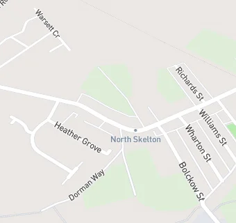 map for The North Skelton