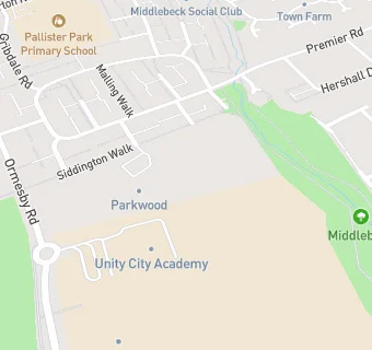 map for Parkwood