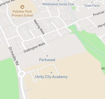 map for River Tees Academy Grangetown