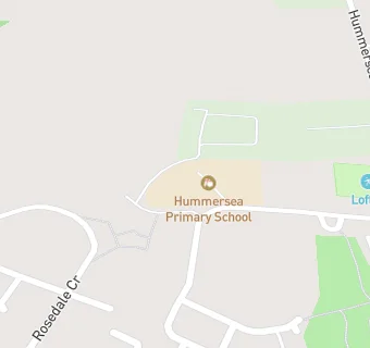 map for Hummersea Primary School