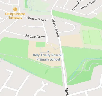 map for Holy Trinity CofE Junior School