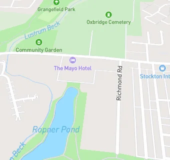 map for Friends of Ropner Park Cafe