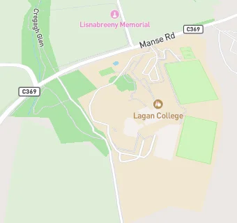 map for Lagan College