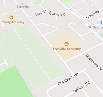 map for Teesville Academy