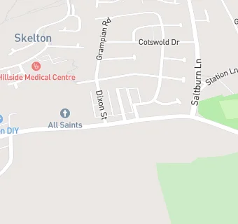 map for Skelton Dental Practice