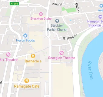 map for Stockton Sweet Emporium