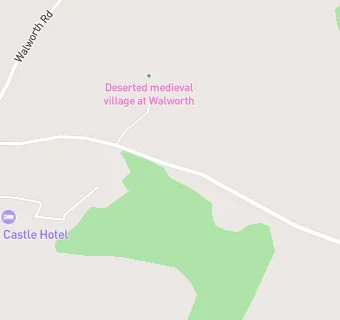 map for Walworth Castle Hotel