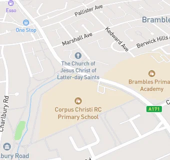 map for Corpus Christi RC Primary School