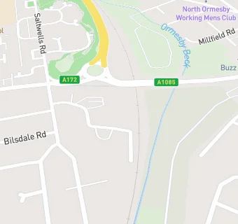 map for Teesside’s Kitchen