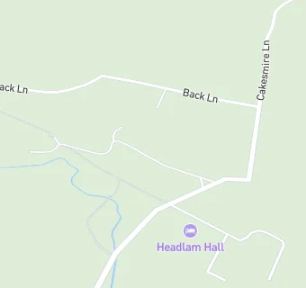 map for Headlam Hall Hotel