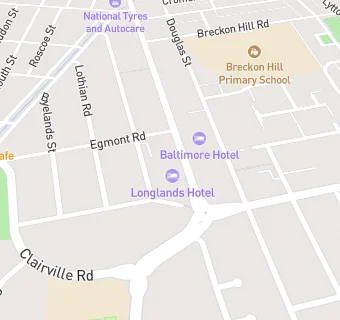 map for Longlands Club