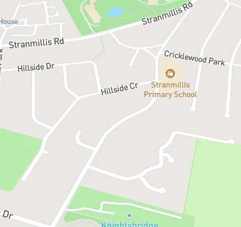 map for Stranmillis PS