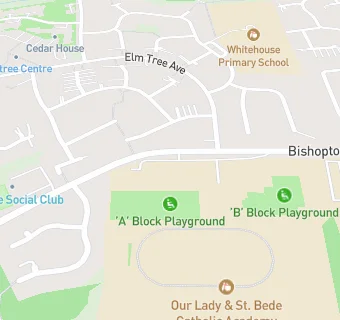 map for Our Lady and St Bede RC School