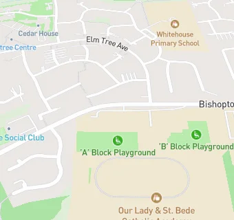 map for Our Lady & St Bedes School