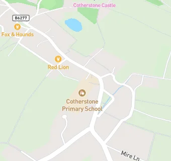 map for Cotherstone Primary School