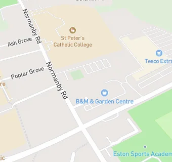 map for The Eston Surgery