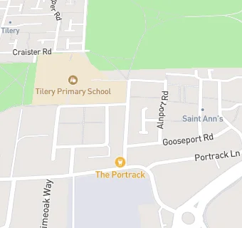 map for Portrack Baptist
