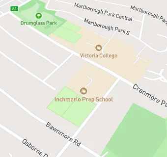 map for Inchmarlo School