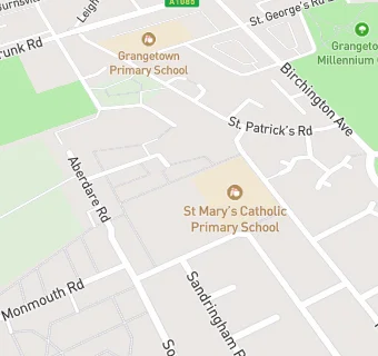 map for Alderman William Jones Primary School