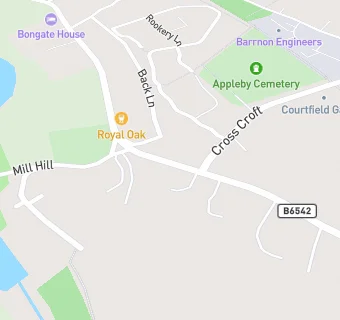 map for Appleby Grange Nursing Home