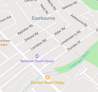 map for Newtown Guest House